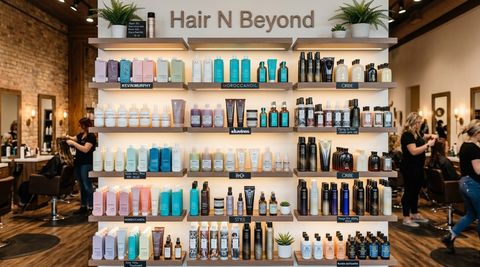Illustration of Hair N Beyond, beauty salon in Fergus Falls, MN